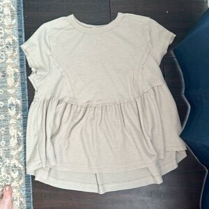 Peplum top